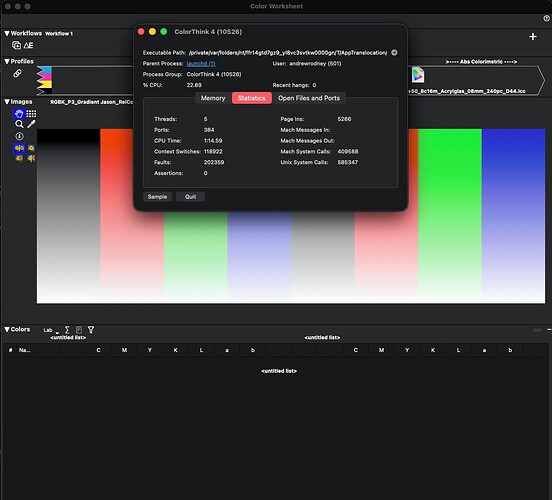 CTP no progress dialog